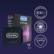 Durex Intense bordázott és pontozott óvszer -3 db. 