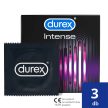 Durex Intense bordázott és pontozott óvszer -3 db. 