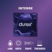 Durex Intense - bordázott és pontozott óvszer (10db) 