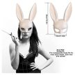 Masquerade Rabbit Mask - Fehér, szexi, nyuszis maszk