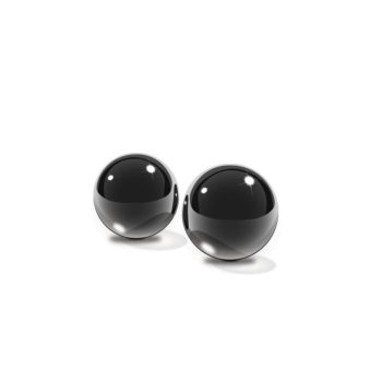   Fetish Fantasy Series Limited Edition Small Black Glass Ben - Üveg, 2 részes gésa golyó