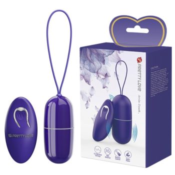  Pretty Love Arvin - Youth - Lila, távorról irányítható tojás vibrábtor