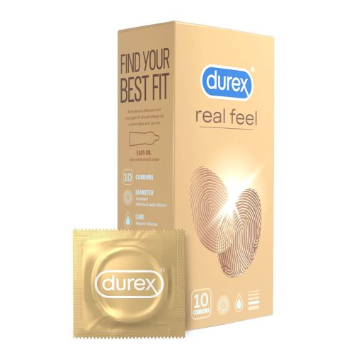 DUREX REAL FEEL - LATEXMENTES ÓVSZER (10DB)