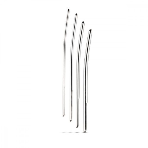 SINNER 175 - Íves, acél dilator szett (4 RÉSZES) -  Műbőr tartóban