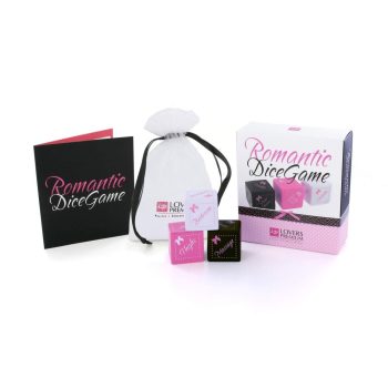 A vadítóan szexi három részes LOVERSPREMIUM-Romantic Szex dobokócka szett kitűnő ajándék.