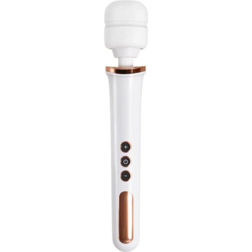 Adam & Eve - Magic Massager Rechargebable Rose Gold Edition - Erős vibrációval ellátott, masszírozós vibrátor