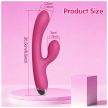 AlvUp – 2 motoros G-pont vibrátor csiklókarral – pink