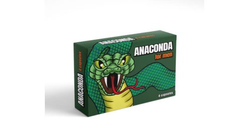 ANACONDA FOR MEN - Potencianövelő kapszula férfiaknak 4 DB - Nem vásárolható termék