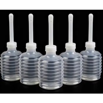   EwToys Mini Clean – hordozható anális tisztító pumpa (átlátszó) 200ml