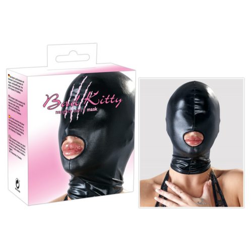 Orion - Bad Kitty Mask Black - Fekete, poliészter, BDSM maszk