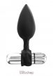 Bathmate Anal Training Plugs Vibe - 3 méretű, fekete vibrációs análdugó szett