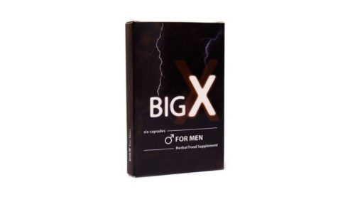 BigX növényi komponenseket tartalmazó potencianövelő férfiaknak 6 db. 