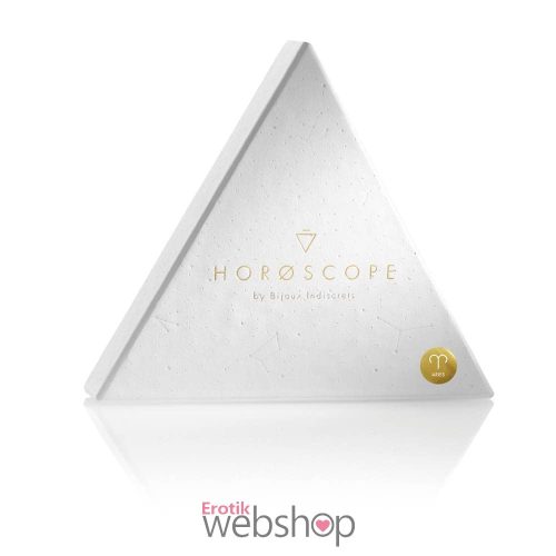 Bijoux Indiscrets HOROSCOPE - Aries- Horoszkóp ( kos ) újjvibrátor, csikló balzsammal, nyaklánccal