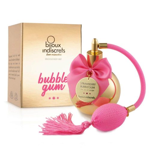 Bijoux Indiscrets - BUBBLEGUM Body Mist- Női feromon parfüm (Bubble Gum illatú) 100ml 