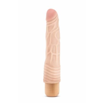   Blush - Mr. Skin Cock Vibe 2- bőrszerű tapintású anyagból, állítható rezgéserősségű vibrátor