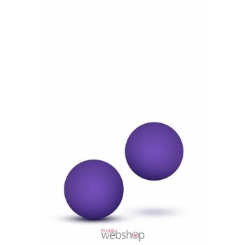   Blush - Luxe Double O Advanced Kegellballs - Lila, 2 külön álló kéjgolyó