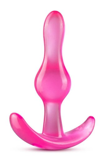 B Yours Curvy anál plug rózsaszín – kezdőbarát vízálló fenékdugó
