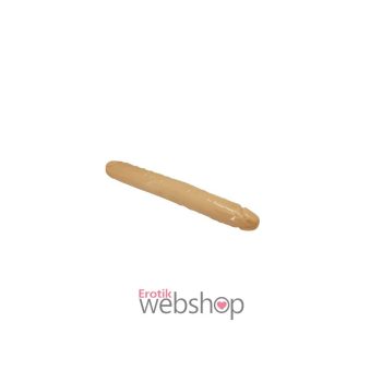   Charmly Toy Pliable Double Dong 13" Flesh- Péniszt formáló testszínű kétvégű dildó 33cm