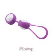 Chisa Novelties - Geisha Balls Purple - Lila, Intim-izomzat erősítésére is alkalmas gésagolyó