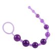 A Sassy Anal Beads Purple - Lila, anális golyósor személyre szabhatóan használható szexjátékszer.