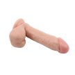 Fashion Dude 7.9 inch Cock Flesh - Herés, vízálló, letapasztható dildó