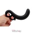 Chisa Novelties -Two-Finger G-Spot Plug -  Fekete, análdugó és g-pont stimulálására