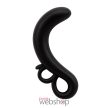 Chisa Novelties -Two-Finger G-Spot Plug -  Fekete, análdugó és g-pont stimulálására