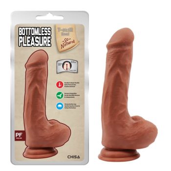   Bottomless Pleasure-Latin - Herés, vízálló, letapasztható dildó