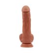 Bottomless Pleasure-Latin - Herés, vízálló, letapasztható dildó