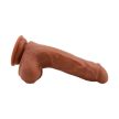 Bottomless Pleasure-Latin - Herés, vízálló, letapasztható dildó