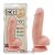 Chisa Lecher-Flesh- Letapasztható, herés, testszínű dildó 18cm