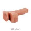 Chisa Novelties - Fornicator-Latin - Felcsatolható hevederbe illeszthető, letapasztható dildó 19 cm