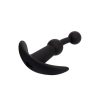 Chisa Novelties - Playful Beaded Anal Vibrator - Fekete, szilikon, anál vibrátor