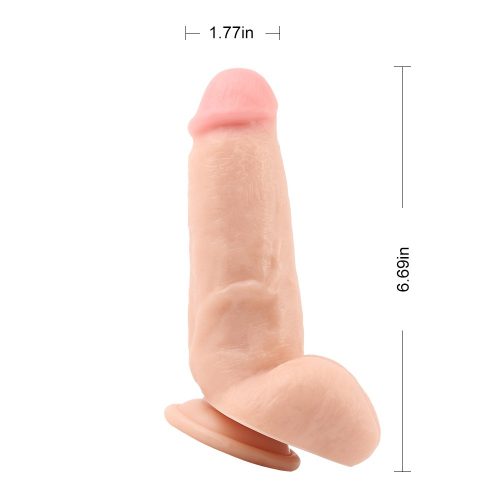 Troy Bell 6.5" Dildo – Valósághű érzés és stabil használat