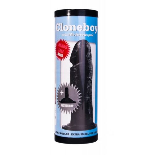 A Cloneboy Suction Black - Fekete, Pénisz másoló készlet precíz dildómásolatot készít párjáról..