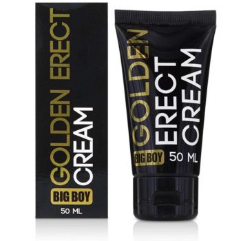   Cobeco Big Boy: Golden Erect Cream - Vérbőségfokozó, erekciónövelő krém50 ml 