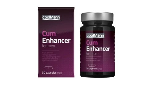 COOLMANN CUM ENHANCER - Spermanövelő, 30 db. - kúra szerű alkalmazás