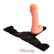 Debra Ultra Cyberskin Strap-on Penis Flash- Herékkel kiegészített felcsatolható szett
