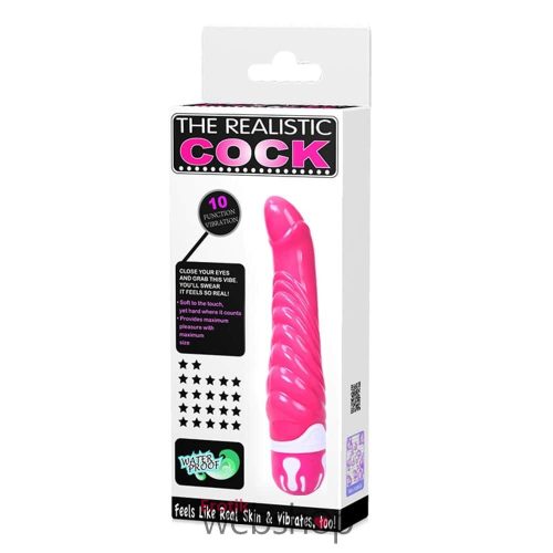 Debra The Realistic Cock Pink 1- Rózsaszín vibrátor 