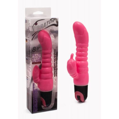 Multi Speed Vibrator Pink 1 -  Rózsaszín, G-pontos, csiklóizgatós vibrátor
