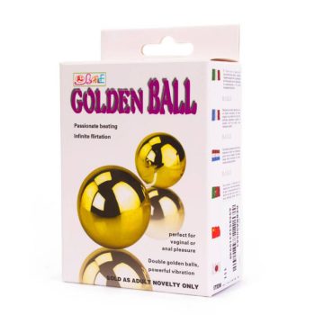   Debra - Golden Ball - távirányítós, vibrátoros gésa golyó
