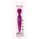 Pretty Love Body Wand Purple -Lila, kompakt kivitelű masszírozó, vízálló Wand, LED-es kezelőgombokkal