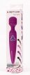 Pretty Love Body Wand Purple -Lila, kompakt kivitelű masszírozó, vízálló Wand, LED-es kezelőgombokkal
