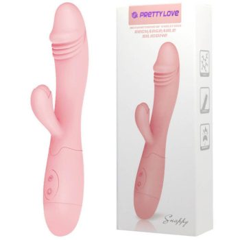   Pretty Love Snappy Baby Pink - USB töltővel ellátott minőségi vibrátor