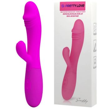   Pretty Love Snappy Pink - USB töltővel ellátott minőségi vibrátor