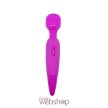 Pretty Love Power Wand Purple - Lila, kompakt kivitelű masszírozó, vízálló Wand