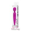 Pretty Love Power Wand Purple - Lila, kompakt kivitelű masszírozó, vízálló Wand