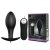 Pretty Love Vibrating Anal Stimulation Plug 1 – távirányítós vibrációs anál plug, 12 rezgés – fekete
