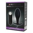 Pretty Love Vibrating Anal Stimulation Plug 1 – távirányítós vibrációs anál plug, 12 rezgés – fekete