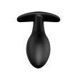 Pretty Love Vibrating Anal Stimulation Plug 1 – távirányítós vibrációs anál plug, 12 rezgés – fekete